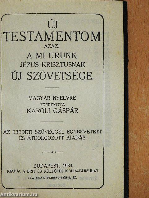 Új Testamentom