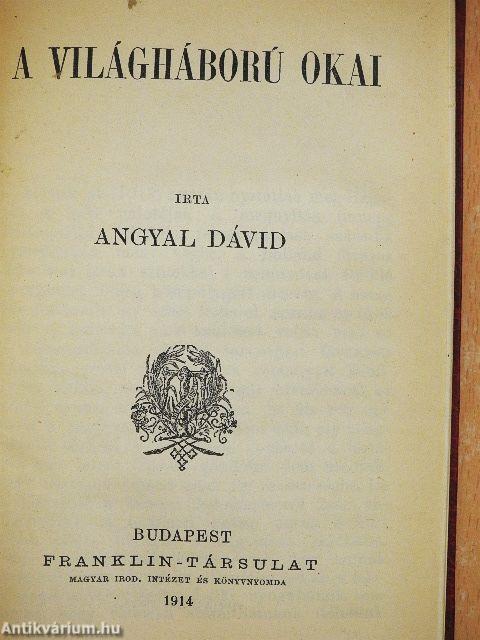 A világháború okai/Rousseau J. J.