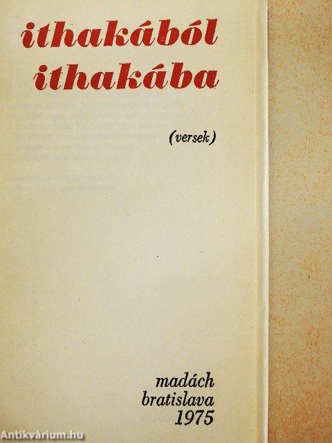 Ithakából Ithakába