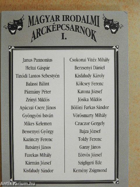 Magyar irodalmi arcképcsarnok I.