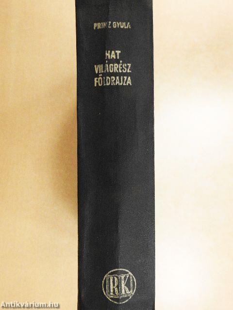 Hat világrész földrajza