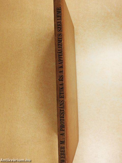 A protestáns etika és a kapitálizmus szelleme