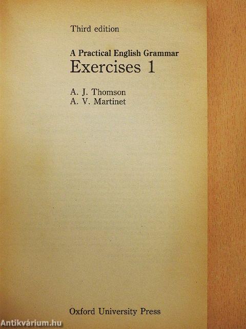 A Practical English Grammar Exercises 1