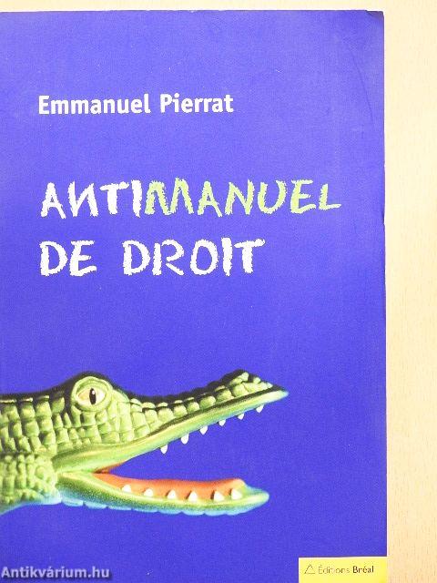 Antimanuel de droit