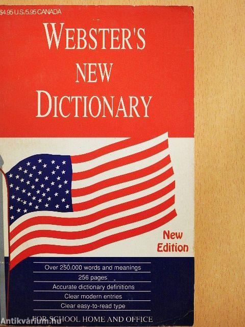 Webster&#039;s New Dictionary