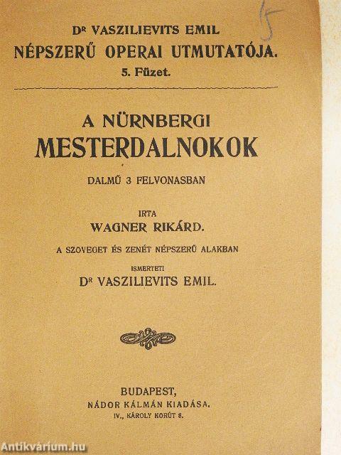 A nürnbergi mesterdalnokok
