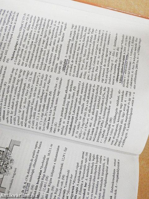 Borászati kislexikon