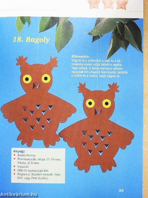 Hajtogatás, vágás, ragasztás