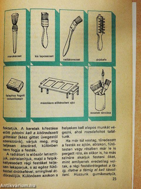 Festés, tapétázás, mázolás