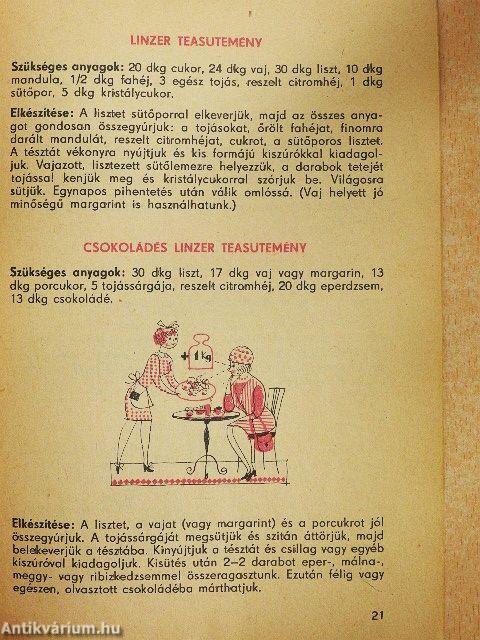 Édes és sós teasütemények