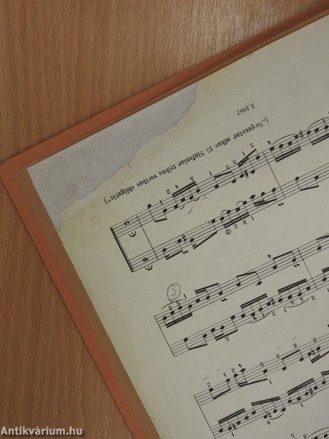 Inventionen und Sinfonien/Elemző tanulmányok Bach háromszólamú invencióihoz/Kétszólamú invenciók