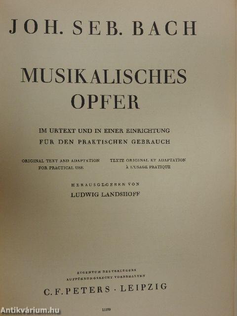 Musikalisches Opfer/Musikalisches Opfer/Musikalisches Opfer 3.