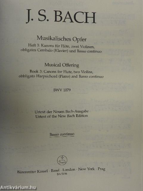 Musikalisches Opfer/Musikalisches Opfer/Musikalisches Opfer 3.