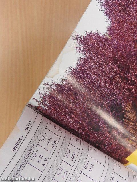 Prenor Kertészeti és Parképítő Kft. díszfaiskolai árjegyzék 2006. ősz-2007. tavasz