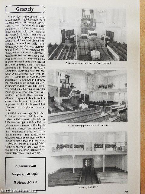 Tiszáninnen református templomai