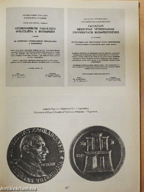 Az Állatorvostudományi Egyetem bicentenáriumi ünnepségei és tanéve