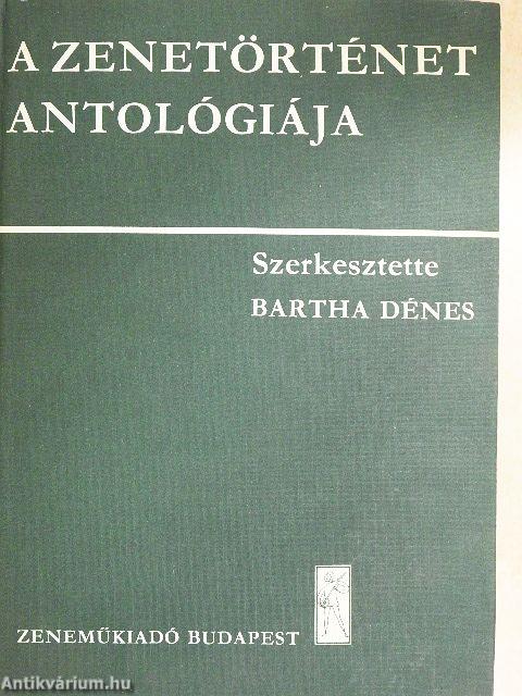 A zenetörténet antológiája