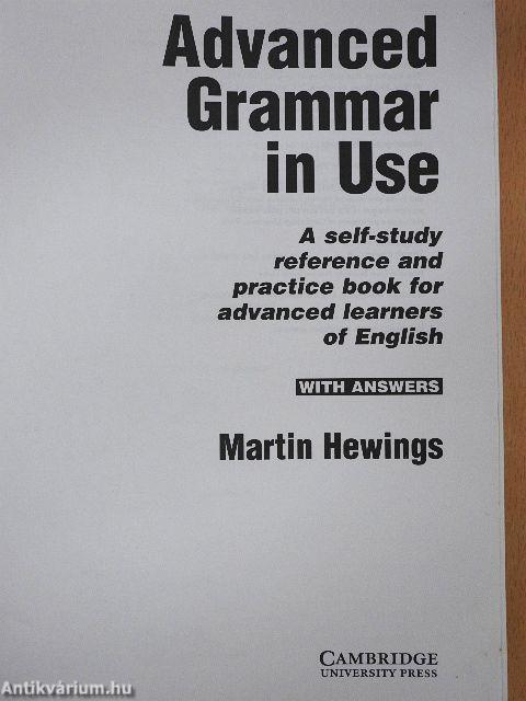 Advanced Grammar in Use