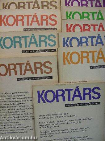 Kortárs 1973. (nem teljes évfolyam)