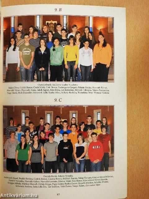 Az Apor Vilmos Katolikus Iskolaközpont emlékalbuma 2008