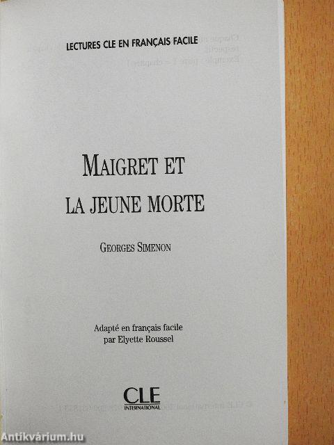 Maigret et la jeune morte - CD-vel