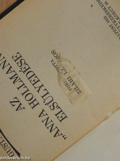 Az "Anna Hollmann" elsülyedése