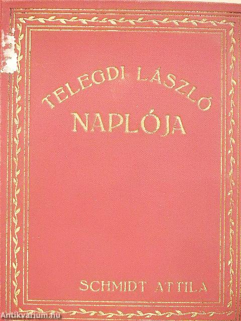 Telegdi László naplója