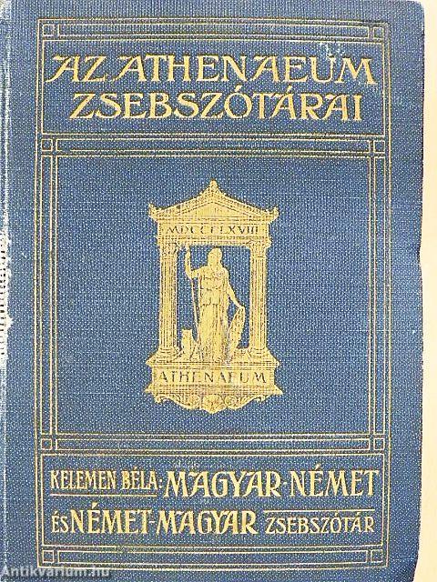 Magyar és német zsebszótár I-II.