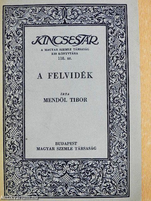 A felvidék