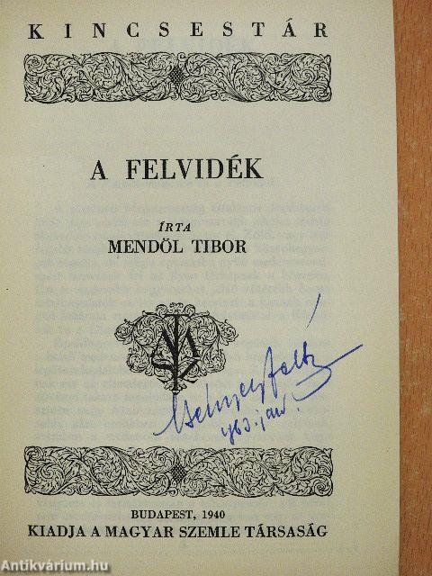 A felvidék