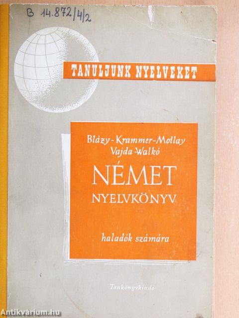 Német nyelvkönyv haladók számára