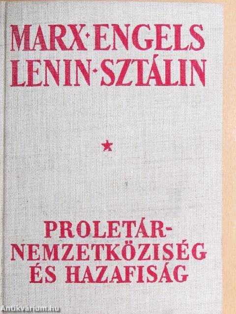 Proletárnemzetköziség és hazafiság
