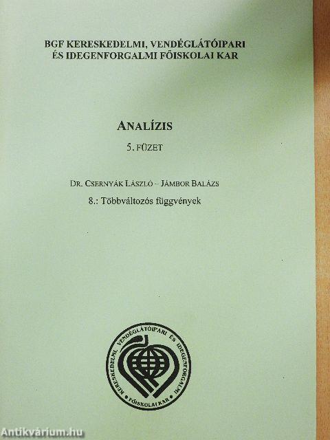 Analízis 5/8.