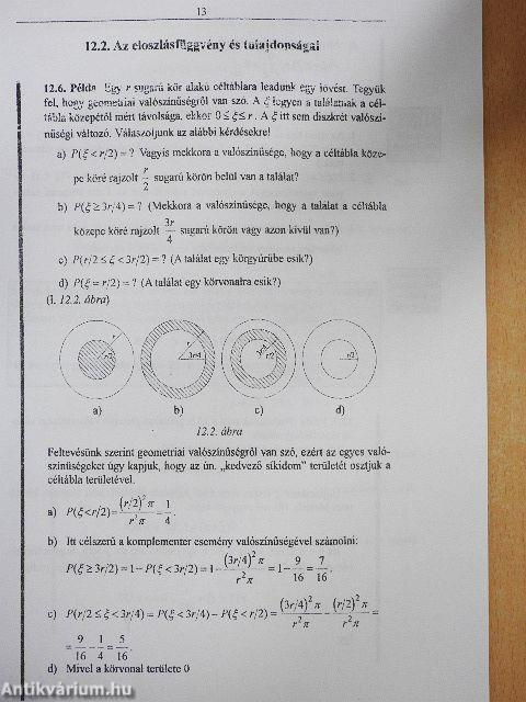 Valószínűségszámítás 8/12.
