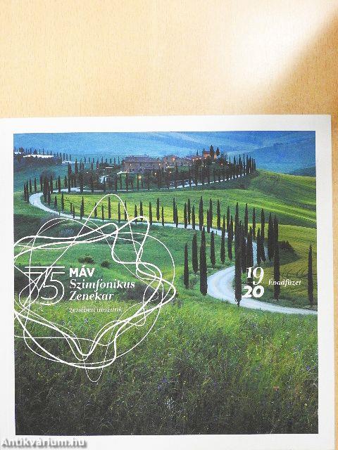 MÁV Szimfonikus Zenekar - Évadfüzet 19/20