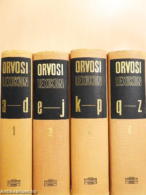 Orvosi lexikon 1-4.