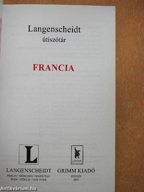 Langenscheidt útiszótár - Francia