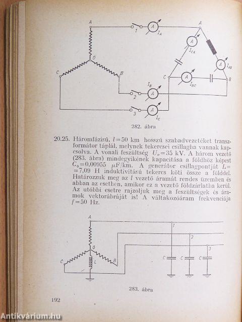 Elektrotechnikai példatár