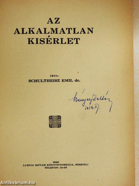 Az alkalmatlan kisérlet