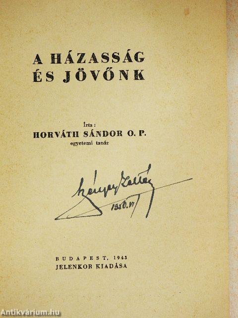 A házasság és jövőnk