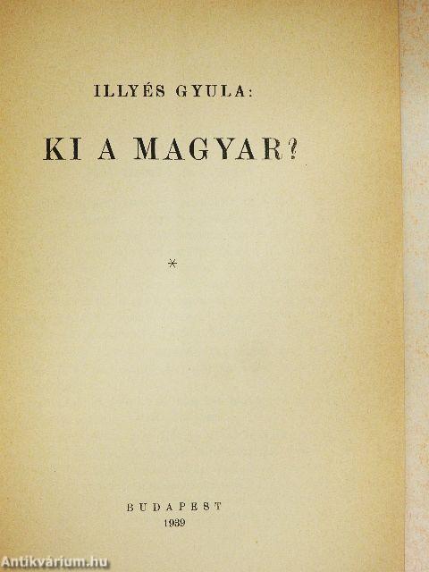 Ki a magyar?