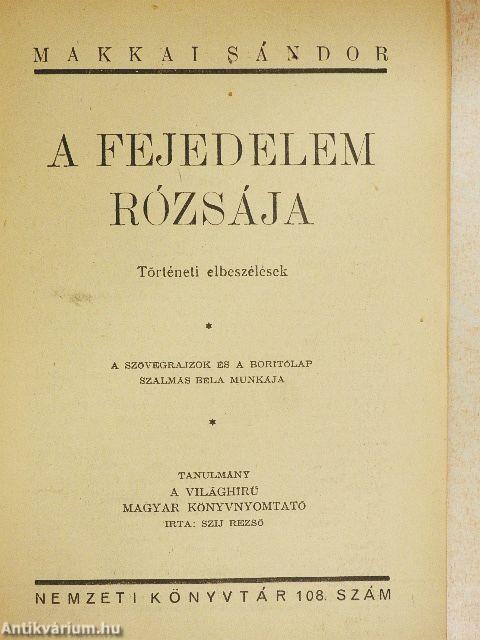 A fejedelem rózsája