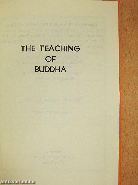 The Teaching of Buddha