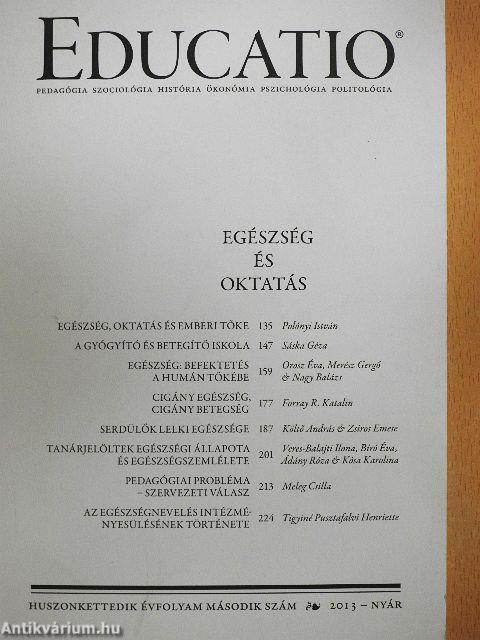 Educatio 2013. nyár