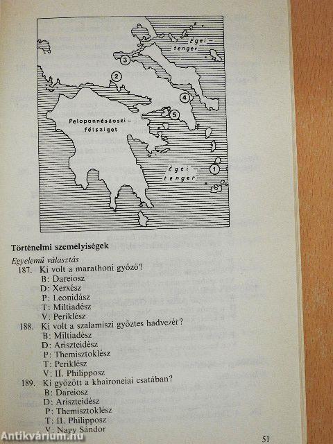 Összefoglaló feladatgyűjtemény történelemből