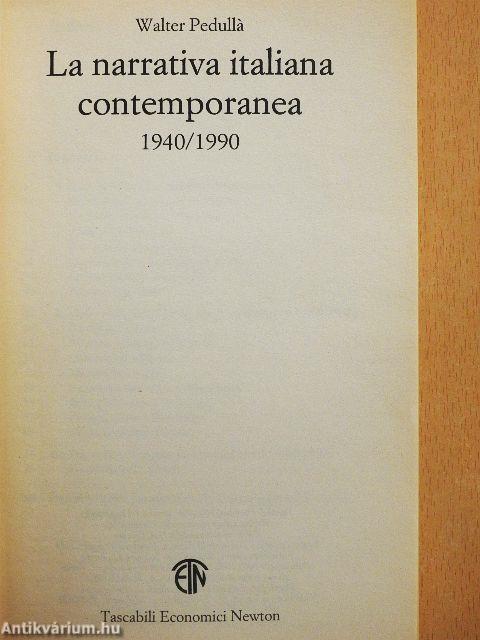 La narrativa italiana contemporanea