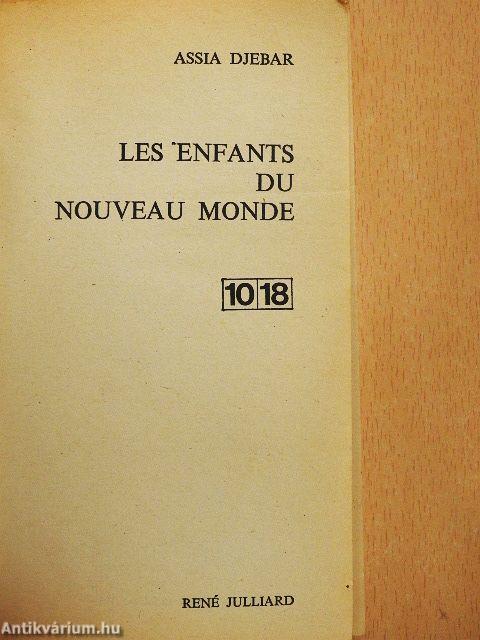 Les enfants du nouveau monde