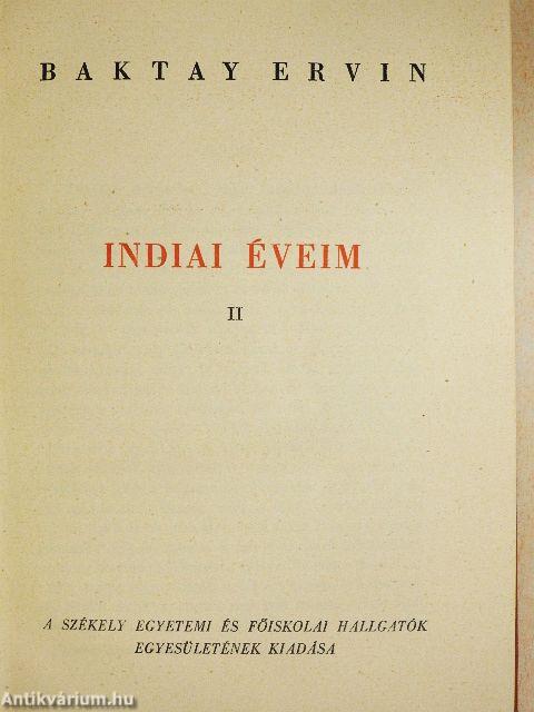 Indiai éveim I-II.