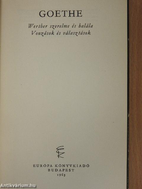 Goethe válogatott művei I-V.