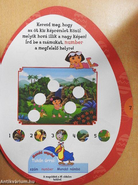 Vidám játékok Dórával